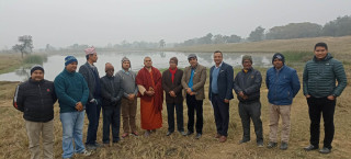 लुम्बिनी विकास कोषको टोलीद्वारा बौद्ध सर्किटको अवलोकन