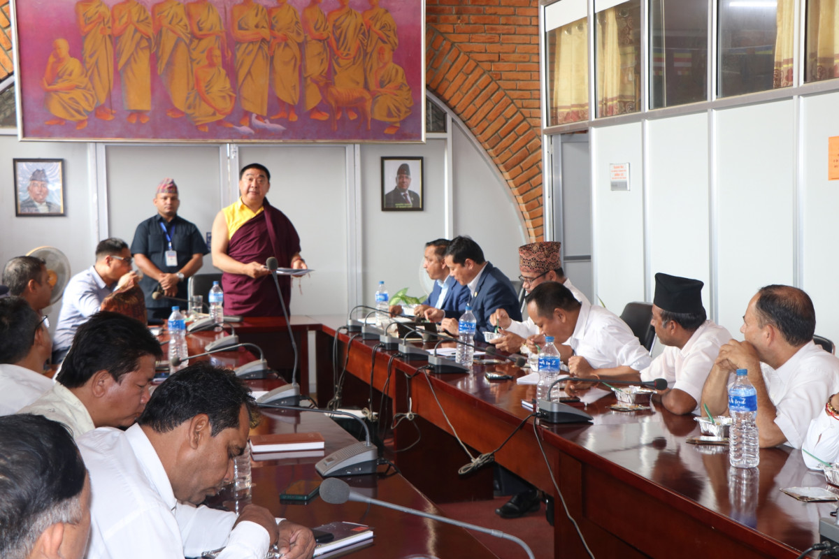 लुम्बिनी बनाउने सामूहिक संकल्पका साथ काम गर्न उपाध्यक्षको निर्देशन