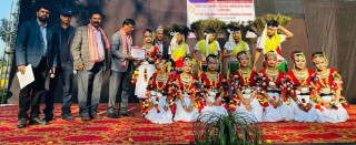 प्याब्सन लुम्बिनीको लोक नृत्य प्रतियोगितामा बाँकेको एन्जल्स स्कूल प्रथम