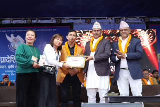 लुम्बिनी प्रादेशिक महोत्सव : हस्तकलातर्फ ए फोर टेनिङ्ग सेन्टर  प्रा.लि.  उत्कृष्ट