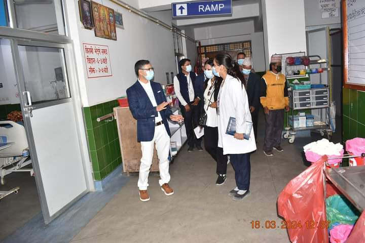 लुम्बिनी प्रादेशिक अस्पताल र सुर्खेत अस्पतालबीच सेवा सुधारबारे छलफल
