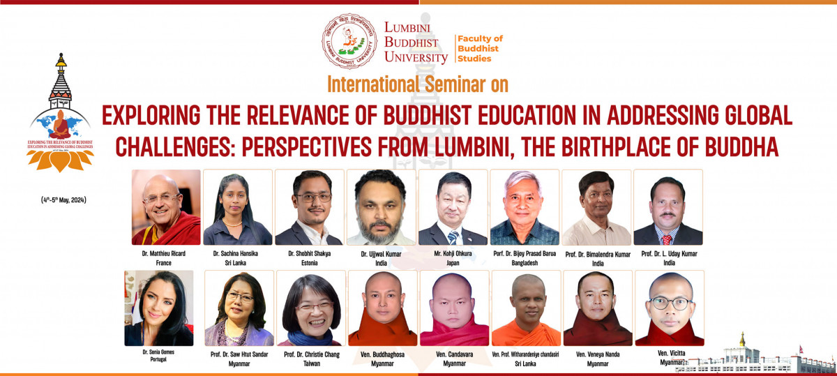 लुम्बिनीमा अन्तर्राष्ट्रिय बौद्ध गोष्ठी हुँदै